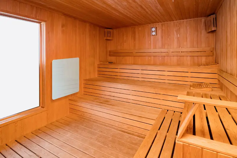 infrarood paneel Celsius CP1/F Sauna | wit paneel | infraroodwarmtepaneel.nl